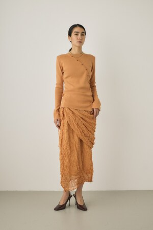 リンクル2WAYスカート　リサイクルポリエステル使用