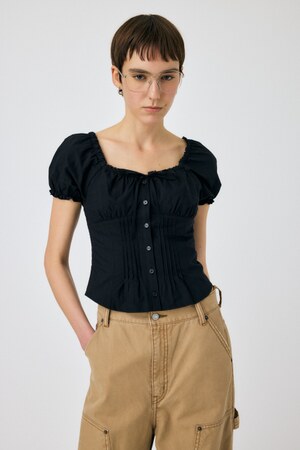 PIN TUCK FIT ブラウス