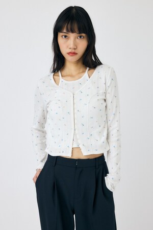 LAYERED 2WAY カーディガン