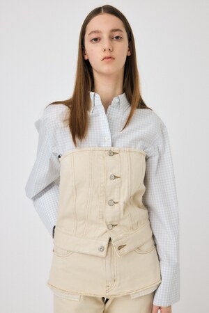 DENIM BARE ビスチェ