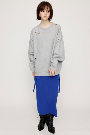 FINE TOUCH KNIT ミディアムスカート