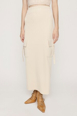 FINE TOUCH KNIT ミディアムスカート