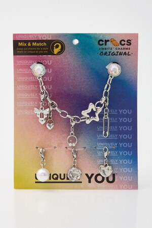 REMOVABLE PUNK SILVER CHARM