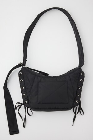 PADDING LACE UP バッグ