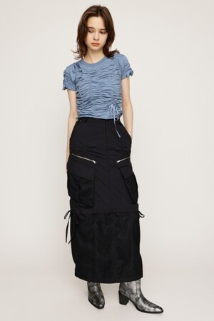 MESH DOCKING MILITALY スカート