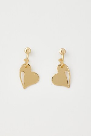 HEART PLATE ピアス