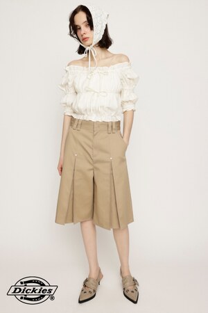 Dickies（R） L／W TUCK HALF パンツ