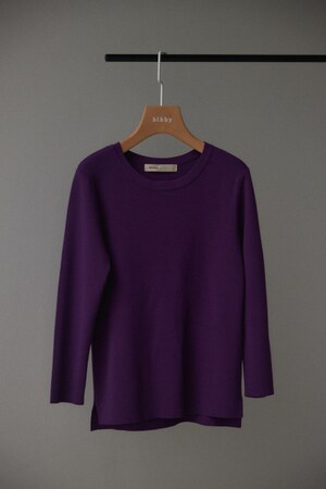 BLACK BY MOUSSY | washable longsleeve tops (ニット ) |SHEL