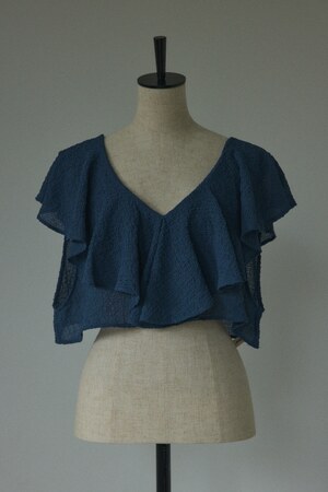 frill short tops