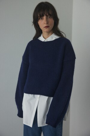 cocoon sleeve knit tops