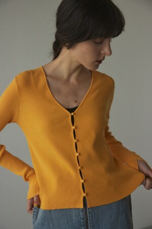 washable v neck cardigan