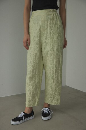 jacquard cocoon pants