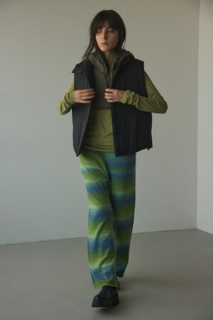 gradation knit pants