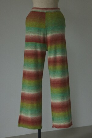 gradation knit pants
