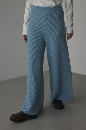 color nep wide pants