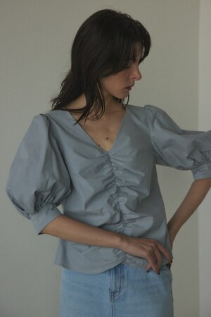 2way gather blouse
