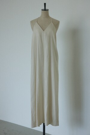 straw strap long dress