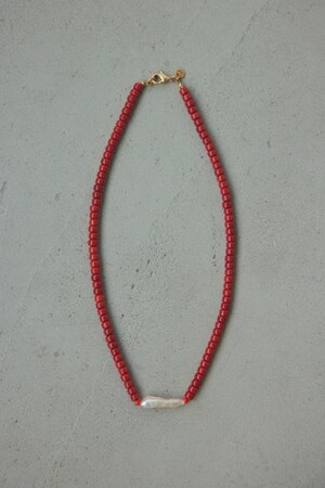 natural beads necklace