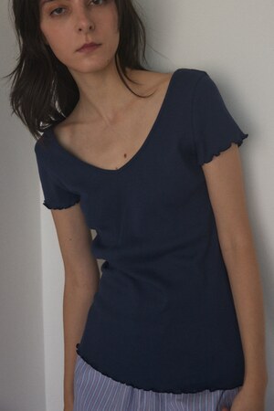 2way round neck tops