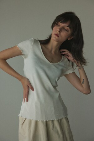 2way round neck tops