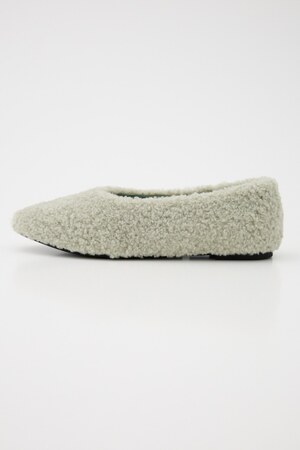 【SHEL'TTER SELECT】ファーフラットシューズ