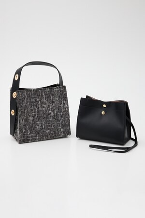 【SHEL'TTER SELECT】横ヒネリ親子バッグ