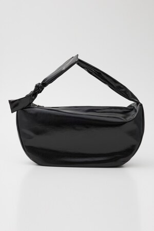 【SHEL'TTER SELECT】ソフトエナメルノットビッグショルダーバッグ