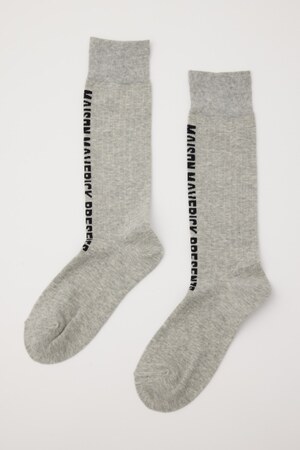 【MAISON MAVERICK PRESENTS】マヴェリックロゴサッカーソックス