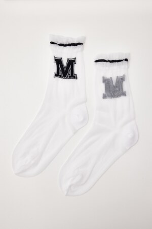【MAISON MAVERICK PRESENTS】カレッジチュールソックス
