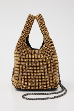 【SHEL'TTER SELECT】シャイニーストーンバッグ