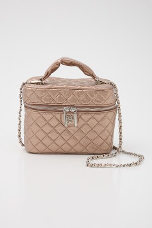 エナメルバニティーバッグ