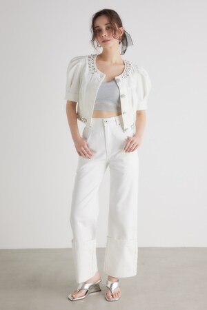 オーバーターンJ/W DENIM PT