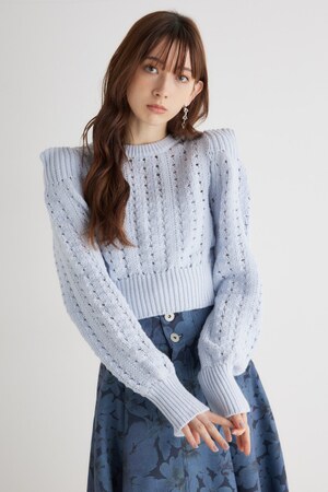 ショルダーポイントクロシェ TOP