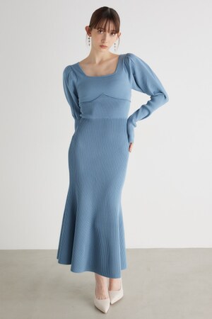 2WAYチェーンマーメイドKnit OP