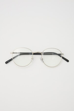 rienda | シルバーフレームラウンドアイウェア (サングラス