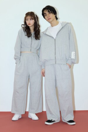 Rパッチ付きユニセックススウェットパンツ