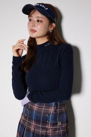 【RIENDA GOLF】バックリボンカットトップス