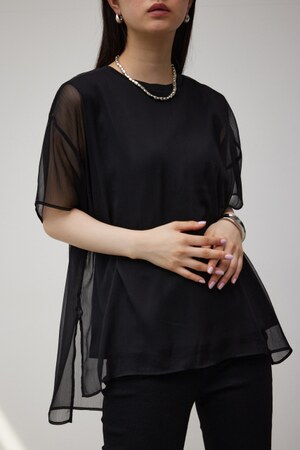 シアーインナードッキングトップス