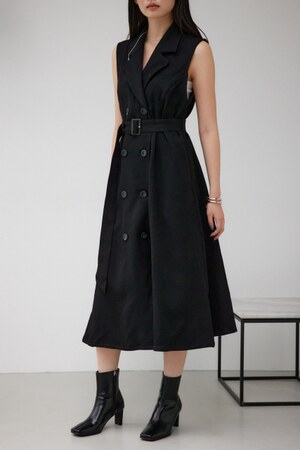 Mystrada❤︎ラップトレンチワンピース❤︎紺Mサイズ Mystrada ラップトレンチワンピース 紺Mサイズ マイストラーダ