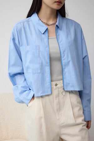 ロゴプリントショートシャツ