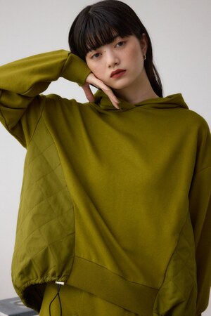 キルティングデザインフーディー