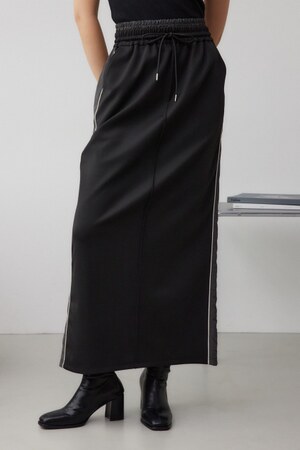 サイドラインダブルウエストナロースカート