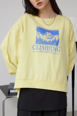 プリントウラケプルオーバー