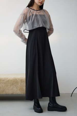 チュールセットドレス