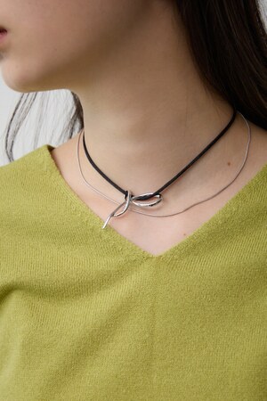 タイデザインレイヤードチョーカー