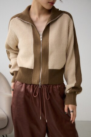 ニットトラックジャケット