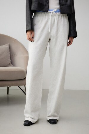 ダブルウエストスウェットパンツ