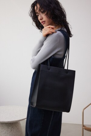 ナローハンドルショッパーバッグ