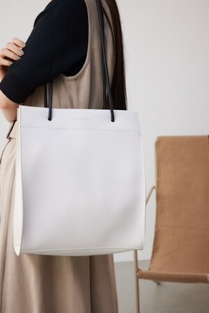 ナローハンドルショッパーバッグ