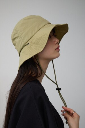 ウォーターリペレントポケッタブルサファリハット